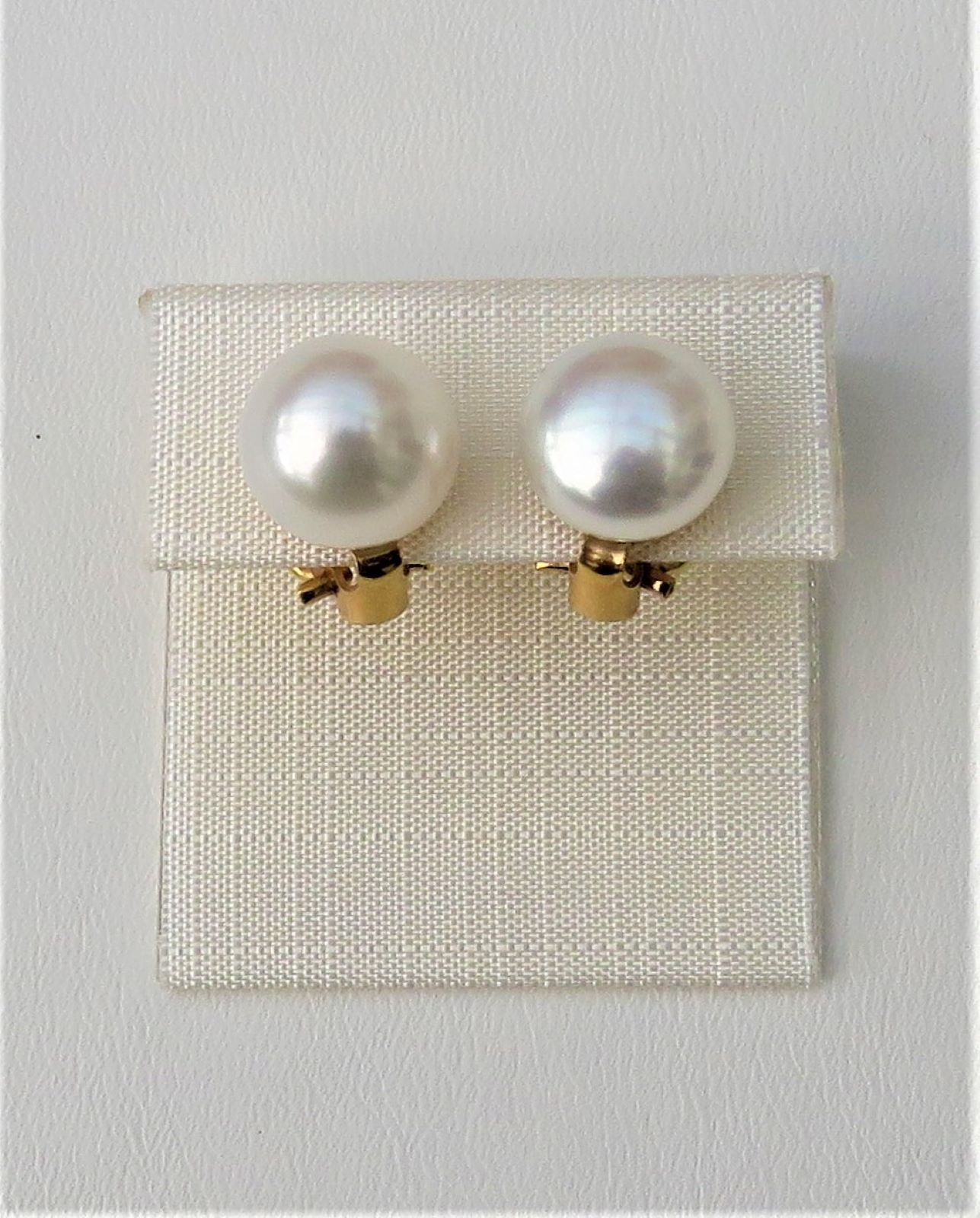 IMG_0683-2-4391-B Süßwasserperlen Ohrringe naturfarben rosé AAA Clips Doublé Unikate 10,5 mm 4391