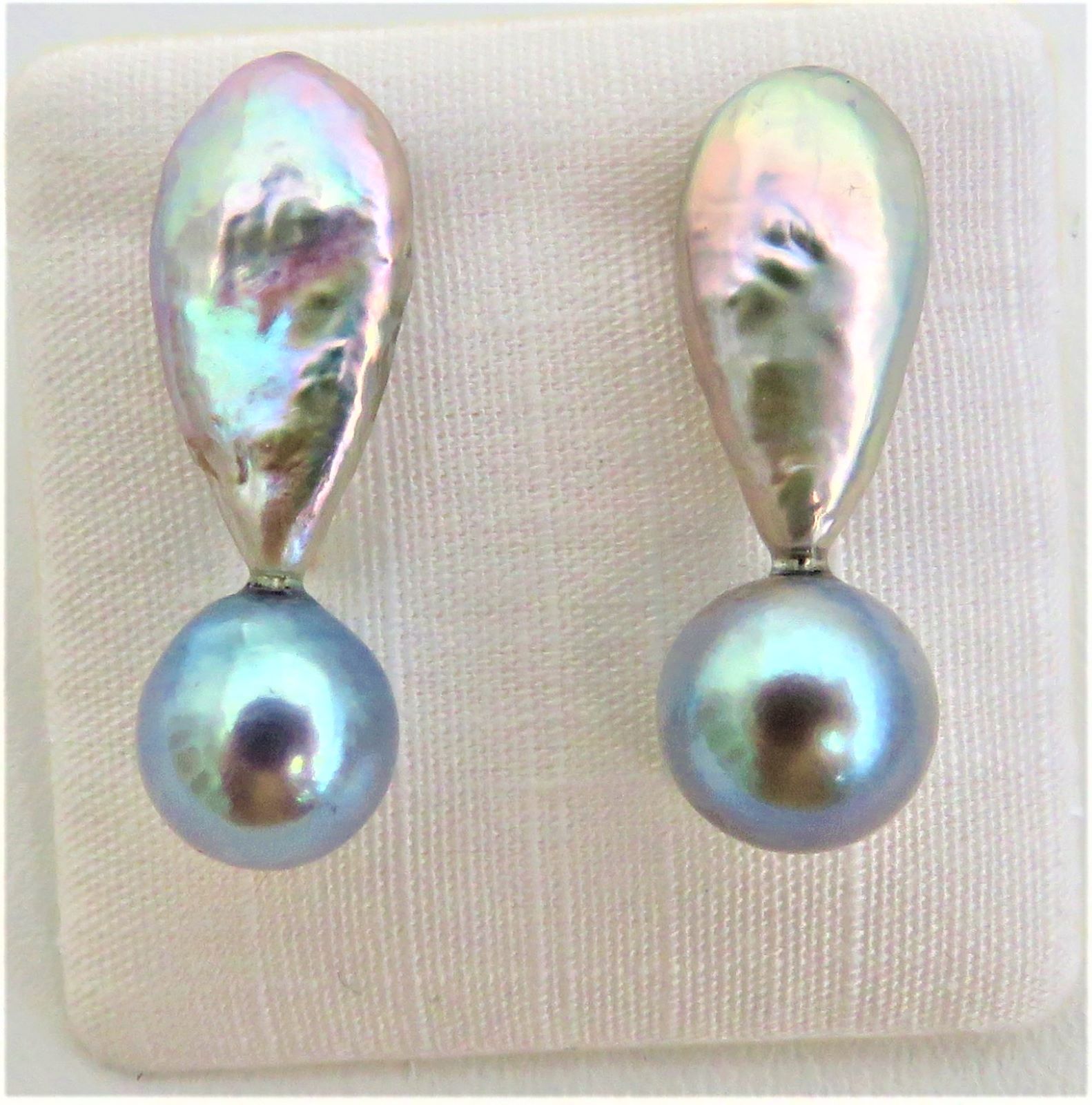 IMG_3401-3fWl63tZY0x1tI Akoya Perlen Ohrstecker mit Coinperle Unikate Coinperle mit kernloser Perle 5214