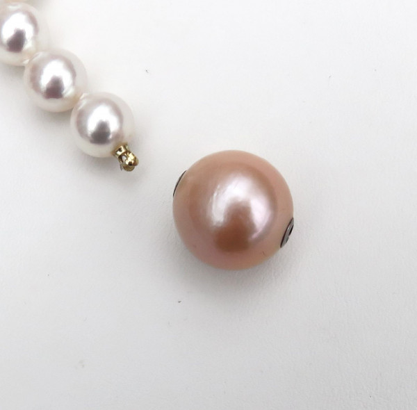 Ming Perlen Wechselschließe Ketten Schließe 16,7 mm Anhänger Perlen Unikat 5312