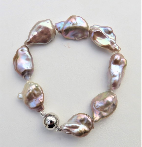 Perlen Armband Keshi Perlen Armband Unikat Perlen Armband handgefertigt 4779
